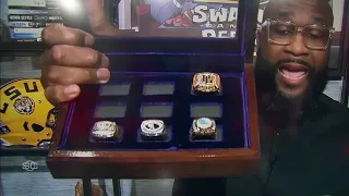 Dan Orlovsky ROASTS Marcus Spears trophy shelf 🤣👀