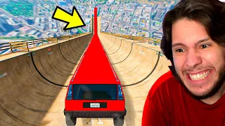 CARRO MAIS LONGO DO MUNDO vs MEGA RAMPA!! (Gta 5)