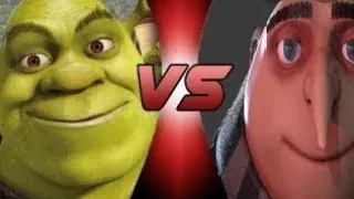Shrek Vs Gru Full Fight (f**king epic)