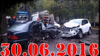 Подборка ДТП и Аварии до 30 06 2016 Selection of accidents 2016