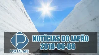 Japão: Notícias de 08 de junho de 2018 no Portal Mie