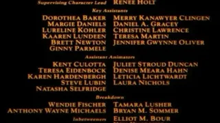 Beauty and the Beast (1991) End Credits Telefutura TV Version (Stretch Version)