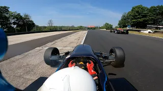 SCCA June Sprints Crash 2023 | FA Race 1 (Saturday) Turn 1 Crash On Lap 2