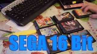 Хорошая коллекция картриджей SEGA mega 16 Bit часть 2