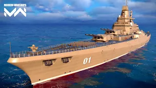 The most Feared Battleship CN HUAQING by some players in Modern Warships