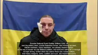 Russian POW (Prisoner of war) Describes His Capture And Russian Invasion Of Ukraine, His Perspective