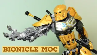 LEGO BIONICLE MOC Kory the Golden Warrior Toa Custom