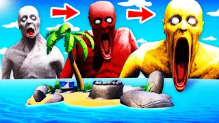 Upgrading SCP-096 On REMOTE ISLAND In VR (Island Time VR Funny Gameplay)