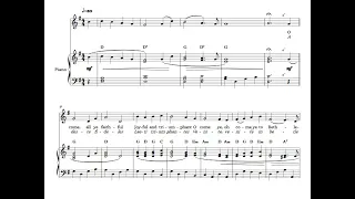 Adeste Fideles (O Come, All Ye Faithful) - Christmas Carol sheet music - Melody/Piano