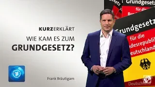 #kurzerklärt: Wie kam es zum Grundgesetz?