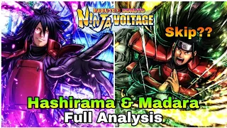 Madara & Hashirama V1 (Rekit) Full Analysis Skip?? ❌️✅️ | 6.5 Anniversary | NxB Nv