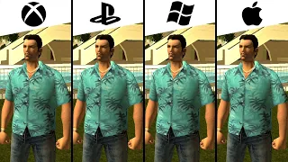 GTA Vice City (2002) PS2 vs PC vs XBOX vs Android (Which One is Better!)