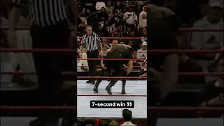 The rock set a record at Survivor series 1998 with this speedy victory!👀