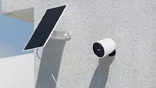 Wasserstein Solar Panel for SimpliSafe Wireless Outdoor Security Camera Review, Works!