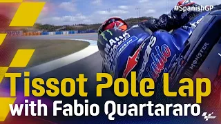 Fabio Quartararo's Tissot Pole Lap | 2021 #SpanishGP