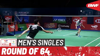 TotalEnergies BWF World Championships 2021 | Burestedt (SWE) vs Wangcharoen (THA) [16] | R64