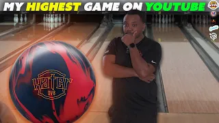 I Bowled My Highest Game Ever On Youtube | DV8 Hater | The Hype