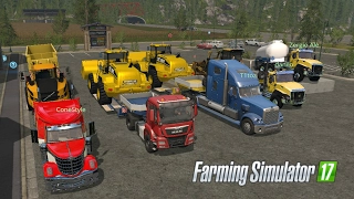 Farming Simulator 17 #17 | Traslado Maquinaria para la Mina