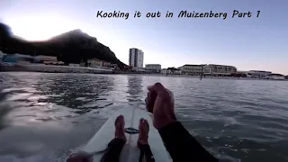 Sunset surf at Muizenberg