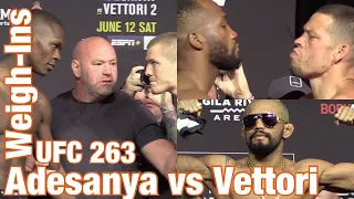 UFC 263 Ceremonial Weigh-Ins: Adesanya vs Vettori | FULL