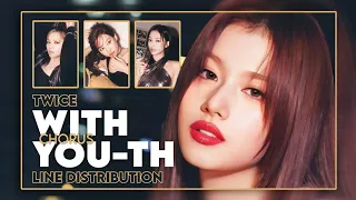 TWICE (트와이스) - 'WITH YOU-th' (CHORUS) ~ Line Distribution