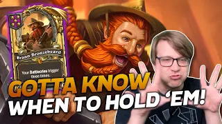 You Gotta Know When To Hold 'Em! | Hearthstone Battlegrounds | Savjz