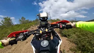 أول مرة ندوزها بموطور كبير 🥵 KTM 890 Adventure R | HARD ENDURO