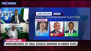 #Decision2023 | Miyen Akiri Gives Situation Report From Enugu As Resident Await Election Results