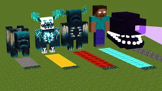 Which of the All Block and Wither Storm Herobrine Mob Bosses will generate more Sculk ?