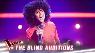 The Blind Auditions: Amanuael Visser sings 'Midnight Train To Georgia'  | The Voice Australia 2019