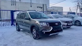 Lada Largus Cross 7 мест Luxe Prestige цвет Каракумы уехал в г. Похвистнево!