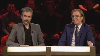 Philippe Geubels en Jeroom in  De Slimste Mens ter Wereld 2017