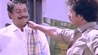 Thoogudeepa Srinivas and Ravichandran Village Comedy Scene | Kannada Movie Anjada Gandu
