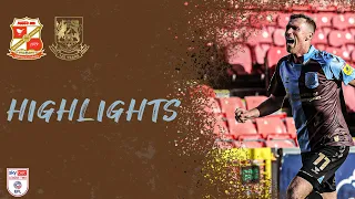 HIGHLIGHTS: Swindon Town 1 Northampton Town 2