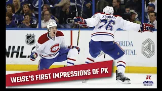 Dale Weise's First Impressions of PK Subban | Habs Tonight Ep1