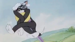 Tom And Jerry in Puttin' On The Dog (1951, 1957) Release Titles Opening And Closing