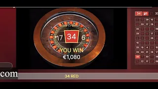 25€ to 2300€and then to 0€ at V.I.P. Auto Roulette 😭😭😭