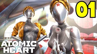 ATOMIC HEART #1 - Ce Jeu est INCROYABLE, c'est la CLAQUE !!! [Let's Play FR]