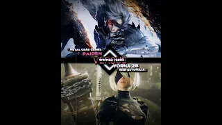 Raiden vs 2B #nierautomata #raiden #metalgearrising #mgrr #armstrong #a2motivation #anime #edit