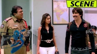 Ravi Teja And Sayaji Shinde Comedy With Jayaprakash Reddy - Kick Movie Scenes