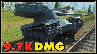 AMX 50 B - 9,7K Dmg - World of Tanks Gameplay