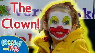 @WoollyandTigOfficial- Woolly and Tig - The Clown! | Full Episode | Kids TV Show | Toy Spider