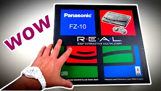 Unboxing Panasonic 3DO FZ 10 (1994) very rare gaming console plus Starblade test, asmr