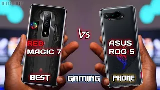 2 BEST Android GAMING Phone Comparison | Red Magic 7 vs Asus ROG 5