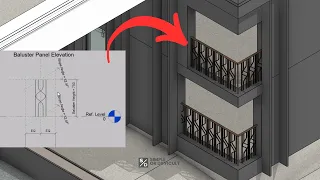 How to Create Custom Handrails in Revit - Step by Step Revit Tutorial