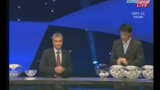 UEFA Champions League Group Stage 07-08 Draw Part 1