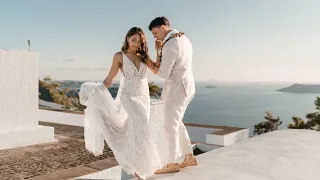 OUR WEDDING HIGHLIGHT, Santorini Greece