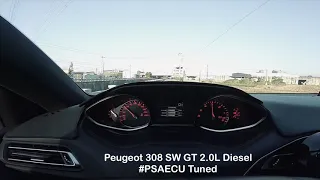 Peugeot 308 SW GT 2.0L Diesel / #PSAECU Tuned