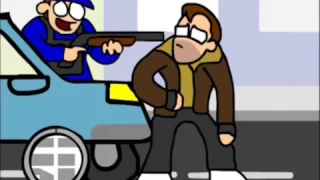 Grand Theft Awesome (GTA Parody Animation) - Oney Cartoons (Никита Мишкевич) (2008)