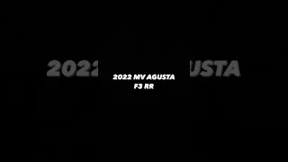 2021 MV AGUSTA F3 ROSO vs 2022 MV AGUSTA F3 RR | Who Makes The Better Sound? Choose Your Favourite!